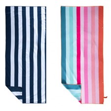 2 Pack Microfiber Beach Towel 71"x32" Quick Dry Sand Free and Absorbent Suitable