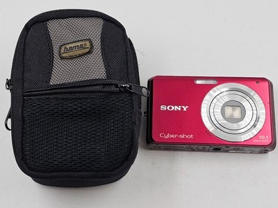 Sony Cyber-shot DSC-W180 10.1 MP Digital Camera Red - Working