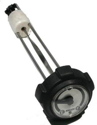 Polaris Indy Lite 340, 1993-1998, Gas Cap with Gauge - GT, Deluxe, Touring