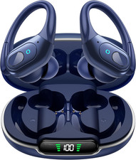 Active Noise Cancelling Earbuds Wireless Bluetooth Headphones Ear Buds 90Hrs Pla