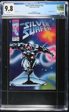 Silver Surfer Ashcan Jim Lee Cover Cgc 9.8 Very Rare Htf