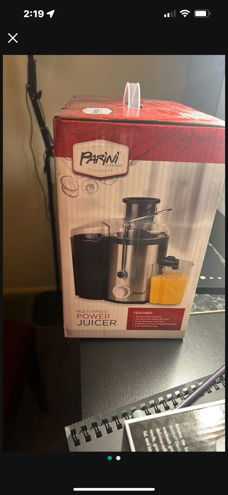 Parini Multi-speed Power Juicer