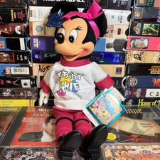 1986 Walt Disney Totally Minnie Mouse 11" Doll Applause with Tags Vinyl Plush