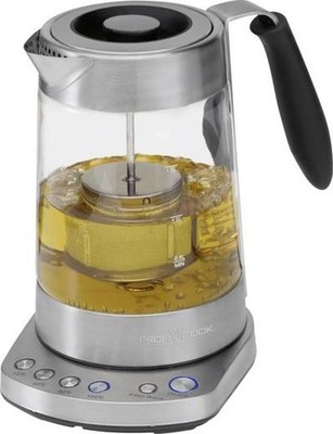 Profi Cook Kaffeemaschine Teemaschine Wasserkocher 1020 G Edelstahl Glasklar