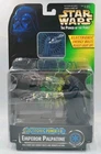 1997 Star Wars POTF EMPEROR PALPATINE Electronic Power F/X Green Card Kenner NEW