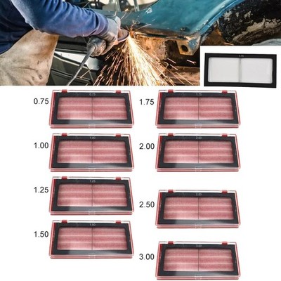 Welding Magnifier Lens Cheater Lens Welder Screen Helmet Glass Diopter 0.75- 4.0