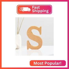 AOCEAN 4 Inch Designable Wood Letters Unfinished Wood Letters for Wall Decor Dec