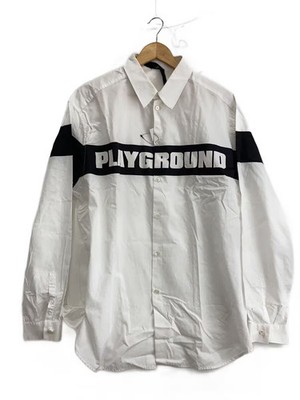 N21 (numero ventuno) Long-sleeved shirt, size L, cotton, white, P18EN1M0G0910969