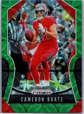 2019 Panini Prizm #197 Cameron Brate Green Scope #/75