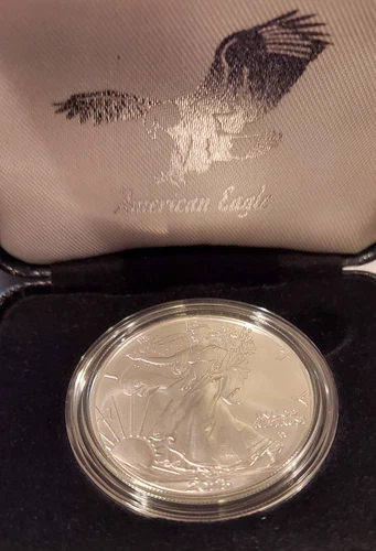 2025 $1 American Silver Eagle 1 oz Brilliant Uncirculated. Type II. -West Point
