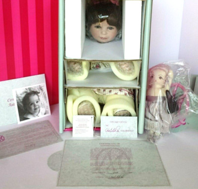 MARIE OSMOND SOPHIA BRENN PORCELAIN DOLL NEW NEVER REMOVED FROM BOX COA #555