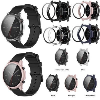 Full Coverage Screen Protector Watch Case Cover For Amazfit GTR2 eSIM/GTR2 e