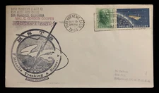 MERCURY ERA 1963 *FAITH* NASA MISSILE TRACKING & RECOVERY SHIP POSTAL COVER