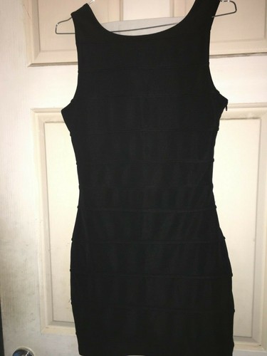 ASOS RARE LONDON DESIGNER BLACK BODYCON DRESS (8) MUST SEE, NEW WITH TAG - Picture 10 of 12