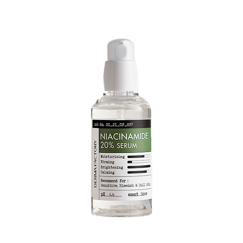 DERMA FACTORY Niacinamide 20% Serum 30mL / 80mL