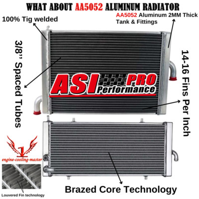 Aluminum Radiator&Auxiliary Radiator FOR 17-20 POLARIS RZR 1000 XP4 XP Turbo