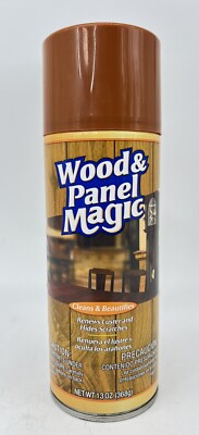 Wood & Panel Magic One Step Cleans Beautifies Cleaner & Polish wood