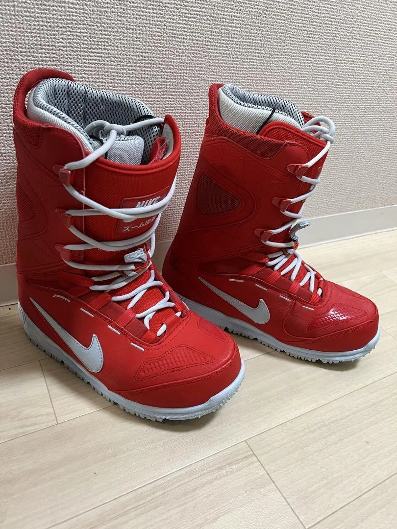 Nike Snowboard Boots Zoom Monster Red 26.5cm US 8.5 Rare Limited