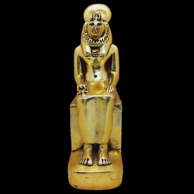 RARE ANCIENT EGYPTIAN PHARAONIC ANTIQUE SEKHMET STONE STATUE BC