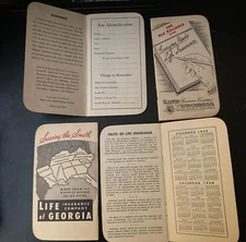 1949-50 Life Insurance Company Of Georgia Memo Pad