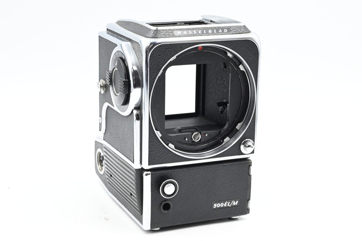 Hasselblad 500EL/M Medium Format Camera Body Chrome 500ELM *Parts 