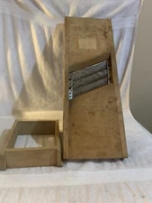 Vintage T&D Special Kraut Cutter 673 W Tee Dee 3 Blade Antique Primitive