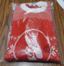 Brand New Knitwise XXL Men's Ugly Christmas Sweater Kendall Motor Oil Promo Rare