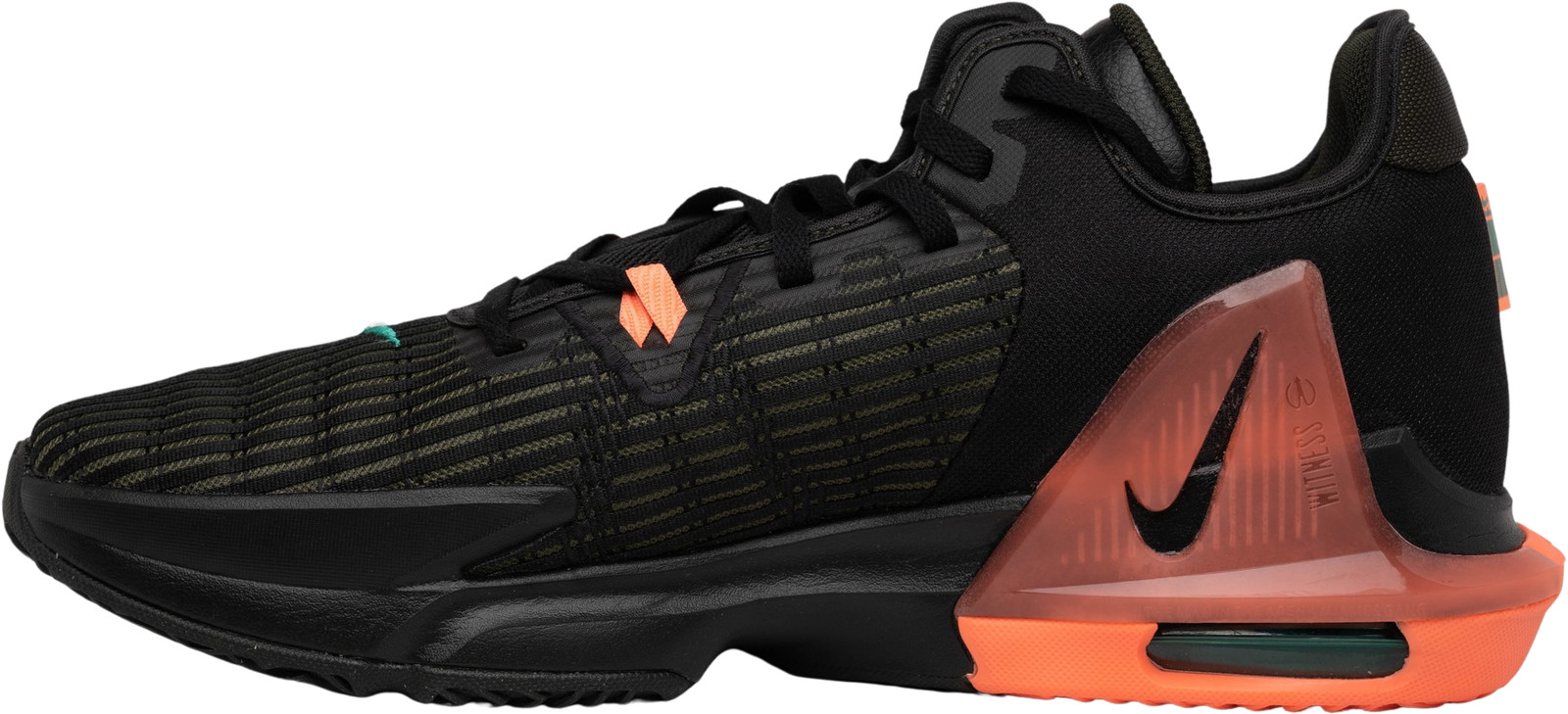 Nike LeBron Witness 6 Black Sequoia Crimson Pulse for Sale