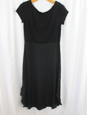 NWT Loft Womens Black Short Sleeve Dress 6