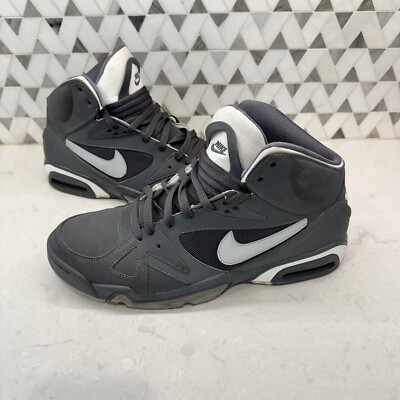 Size 14 Nike Air Hoop Structure Medium Grey 365726-002 Basketball Shoes Sneakers