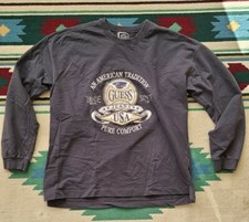 Vintage 80s Guess Jeans Long Sleeve Sweatshirt Usa 90s XL