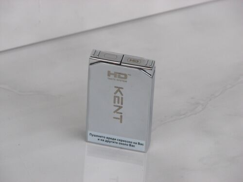 Kent HD lighter Taste System Double flame windproof metal cigarettes new  rare