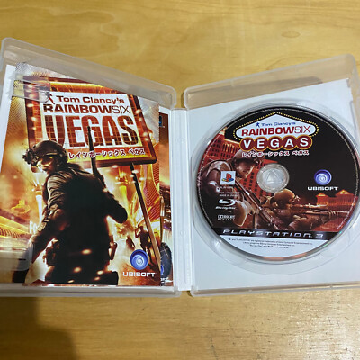 JAPANESE Playstation 3 PS3 NTSC-J- Tom Clancy's Rainbow Six