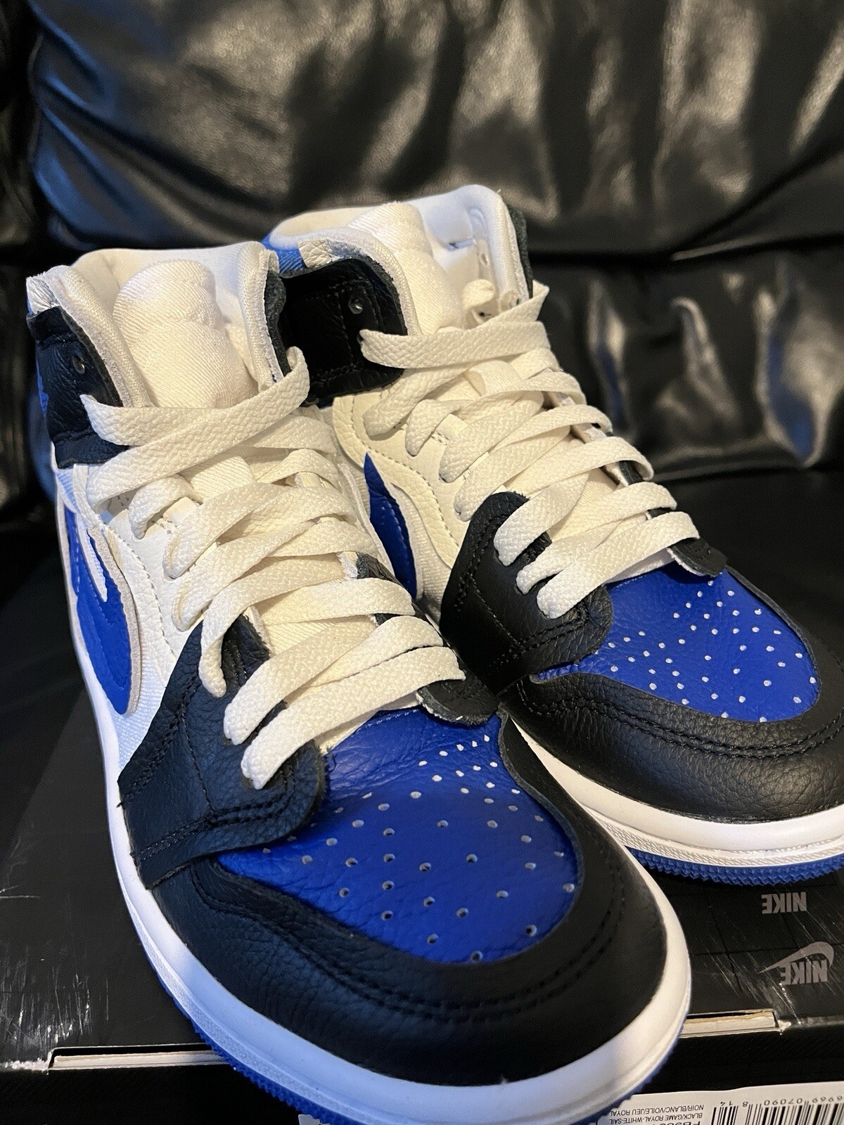 Women’s Nike Air Jordan 1 MM High Trainers, In UK Size 3, RRP £144.95 image 6