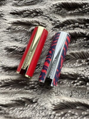 Pre Owned Givenchy Le Rouge Lipstick Case Only Set of 2