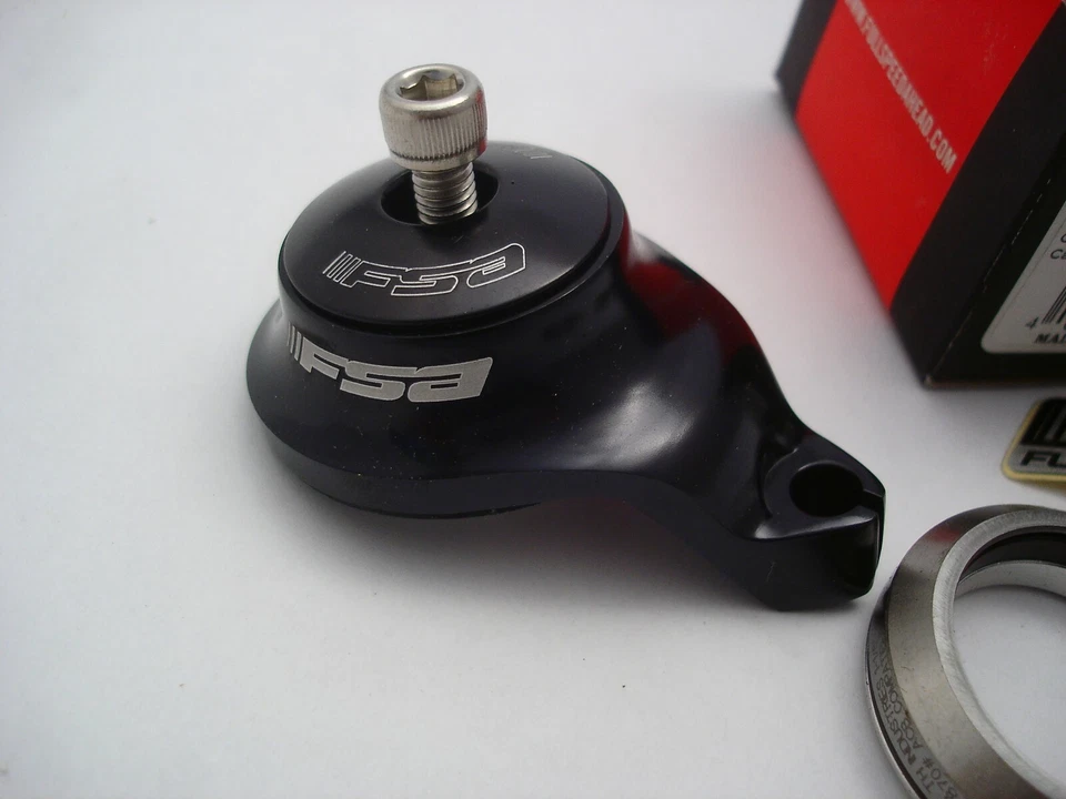 New FSA Orbit C-CX 1-1/8" Integrated Headset w/Hangar- Black, 121-0415 - Image 4 of 4