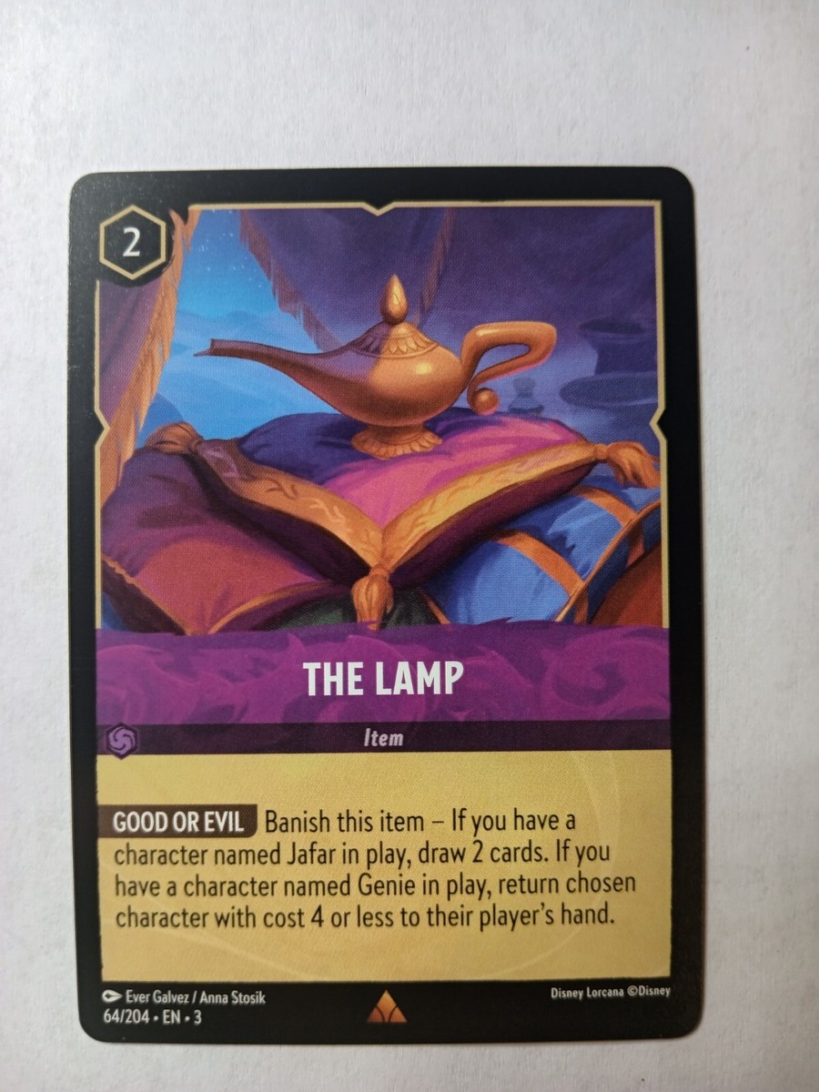 The Lamp 64/204 Disney Lorcana - Into the Inklands Rare