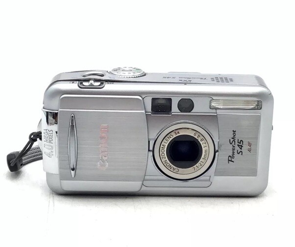 Canon PowerShot S45 4MP Digital Camera w/ 3x Optical Zoom (No