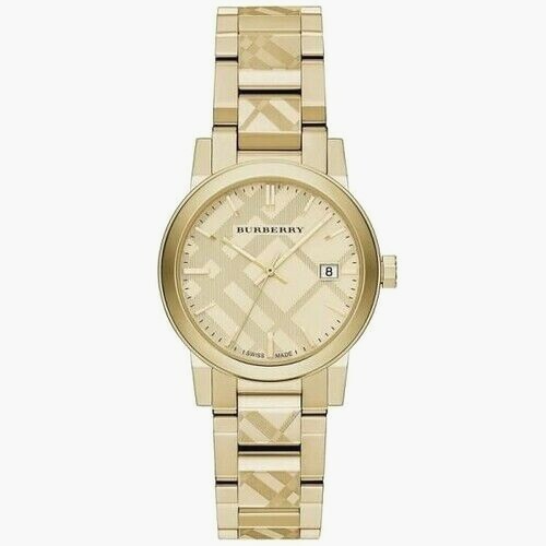 Brand New Burberry The City BU9145 Stainless Steel 34 mm Women's