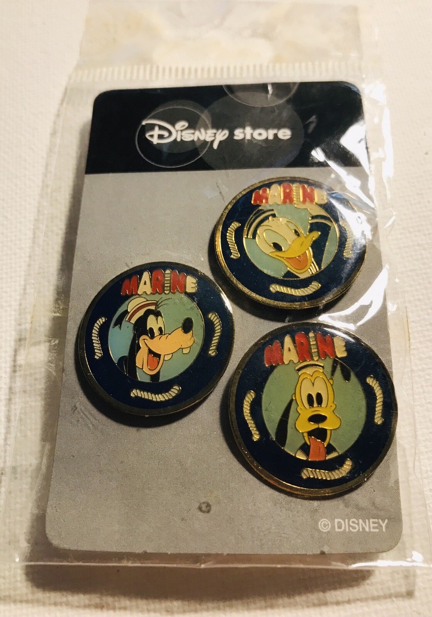 Disney - EMI3点 Disney JDS Marine Japan 3 Pin Set | eBay