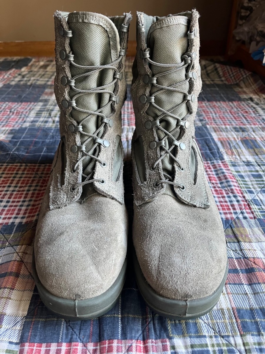 Wellco Air Force TW Boots Mens Size 11R Combat Military Green