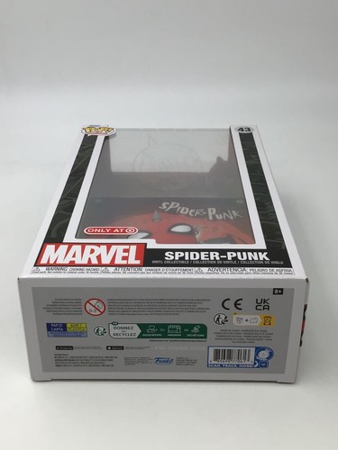 Funko Pop! Portadas de cómics de Marvel Spider-Man Spider Punk #43 exclusivo de Target - Imagen 4 de 4