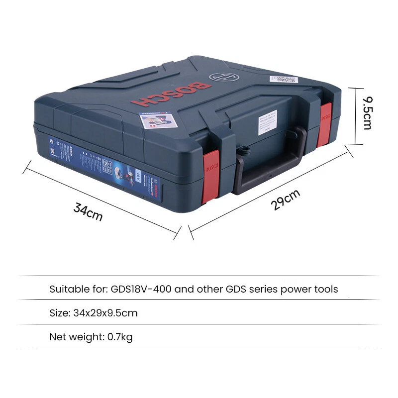 Portable Case for Bosch Power Tools for Gsr120 Gds Series Electric Screwdriver - Image 3 of 4