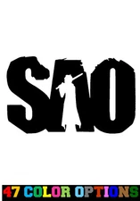 Decal Vinyl Truck Car Sticker - Anime Sword Art Online Kirito SAO Logo
