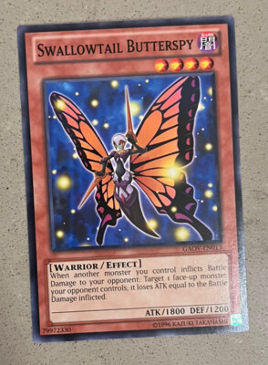 YuGiOh : GAOV-EN013 1st Ed Swallowtail Butterspy Common Card - ( Galactic Overlord Yu-Gi-Oh! Single Card )