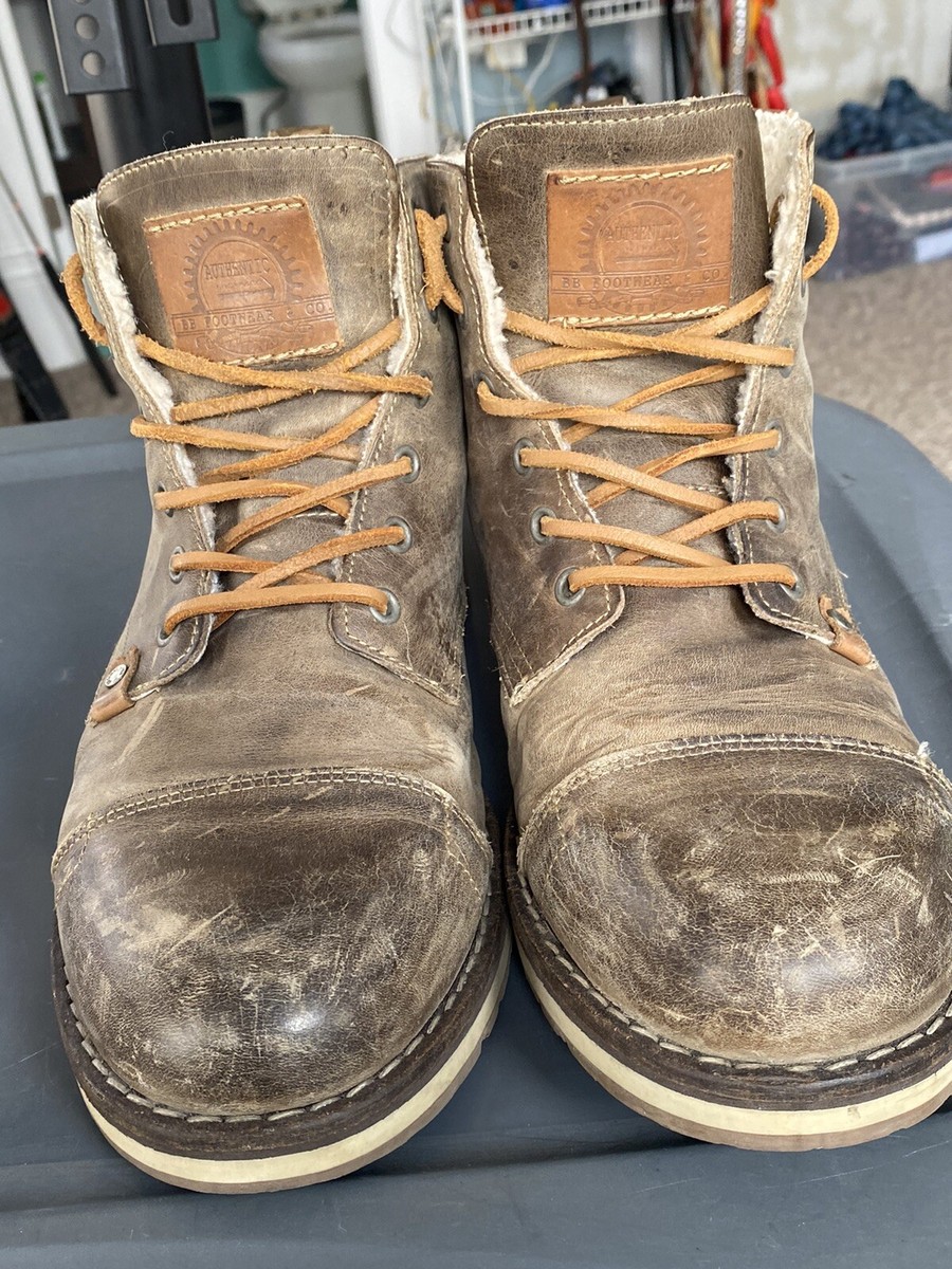 BullBoxer Gelos Cap Toe Boot Mens Size 11 Distressed Warm Interior Made Portufal BullBoxer Gelos Cap Toe Boot Mens Size 11 Distressed Warm  main image 3