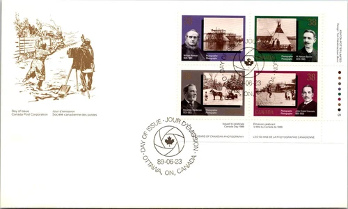FDC Canada - 150 Years of Canadian Photography 1989 - A00103