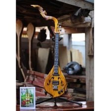 Electric Acoustic Harps Lyre Mandolins Teak Wood Handmade Traditional Musical