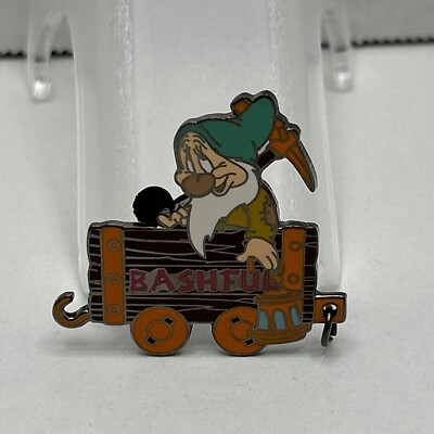 Disney DS 100 YEARS OF DREAMS #69 BASHFUL MINE CAR SNOW WHITE & SEVEN DWARFS PIN