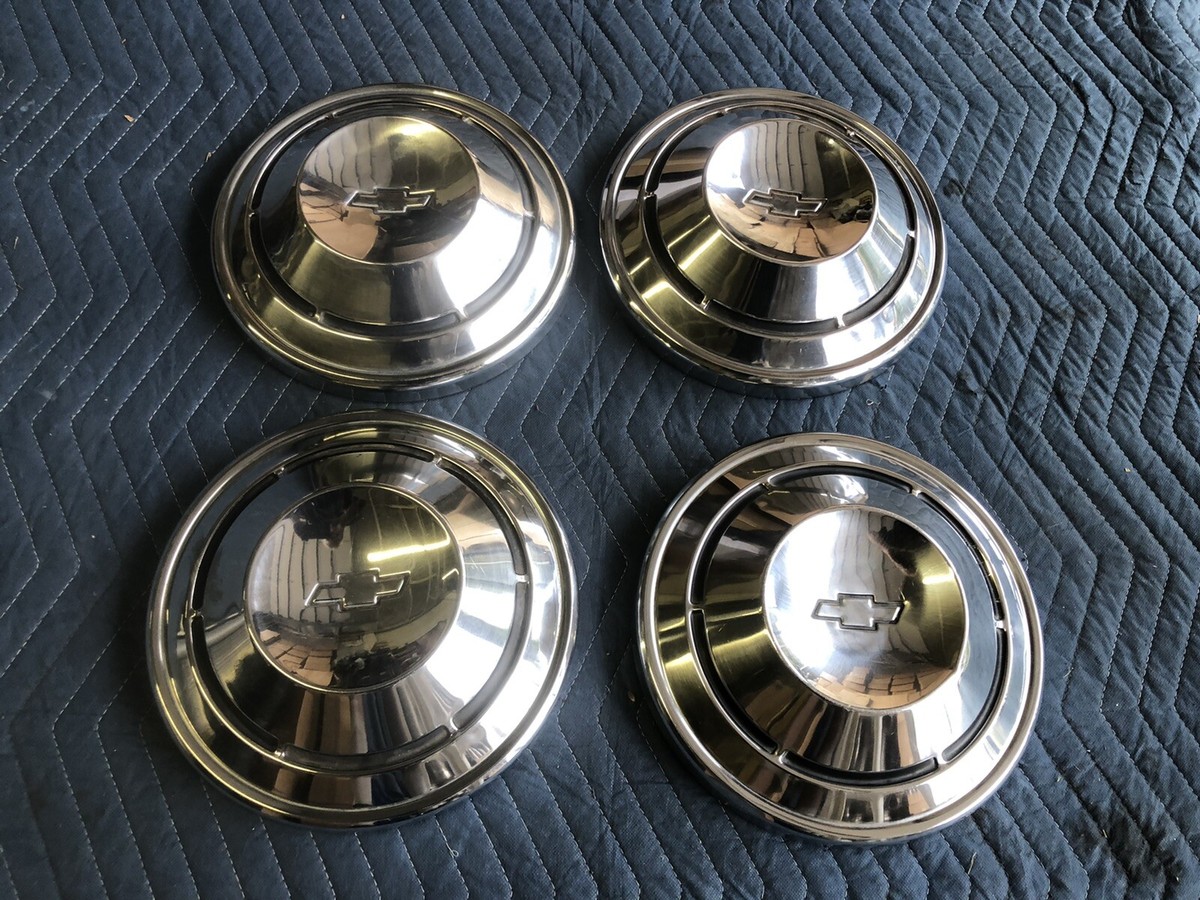 VINTAGE 1969 COPO CAMARO CHEVELLE 427 CHEVROLET WHEEL COVERS